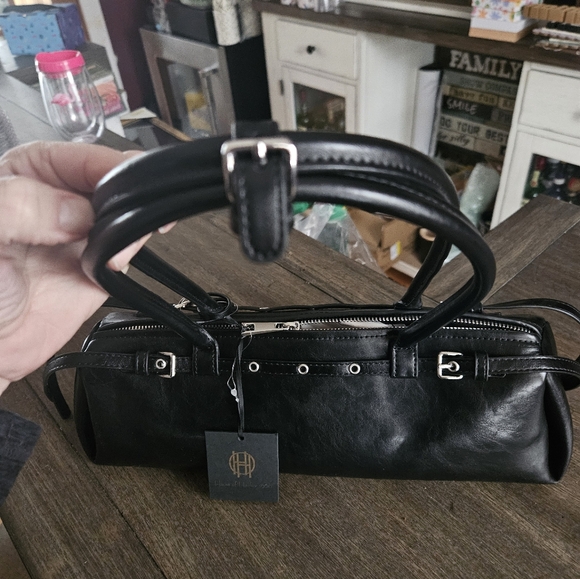 House Of Garlow 1960 Elegant Black Women's Handbag - Picture 3 of 4